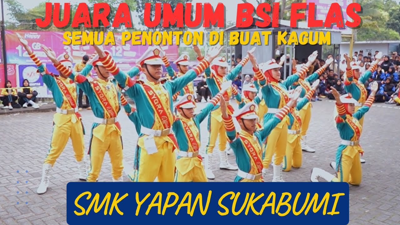 VIRAL...!!! LUAR BIASA SMK YAPAN JUARA UTAMA DAN JUARA UMUM DI LKBB BSI FLAS KOTA SUKABUMI