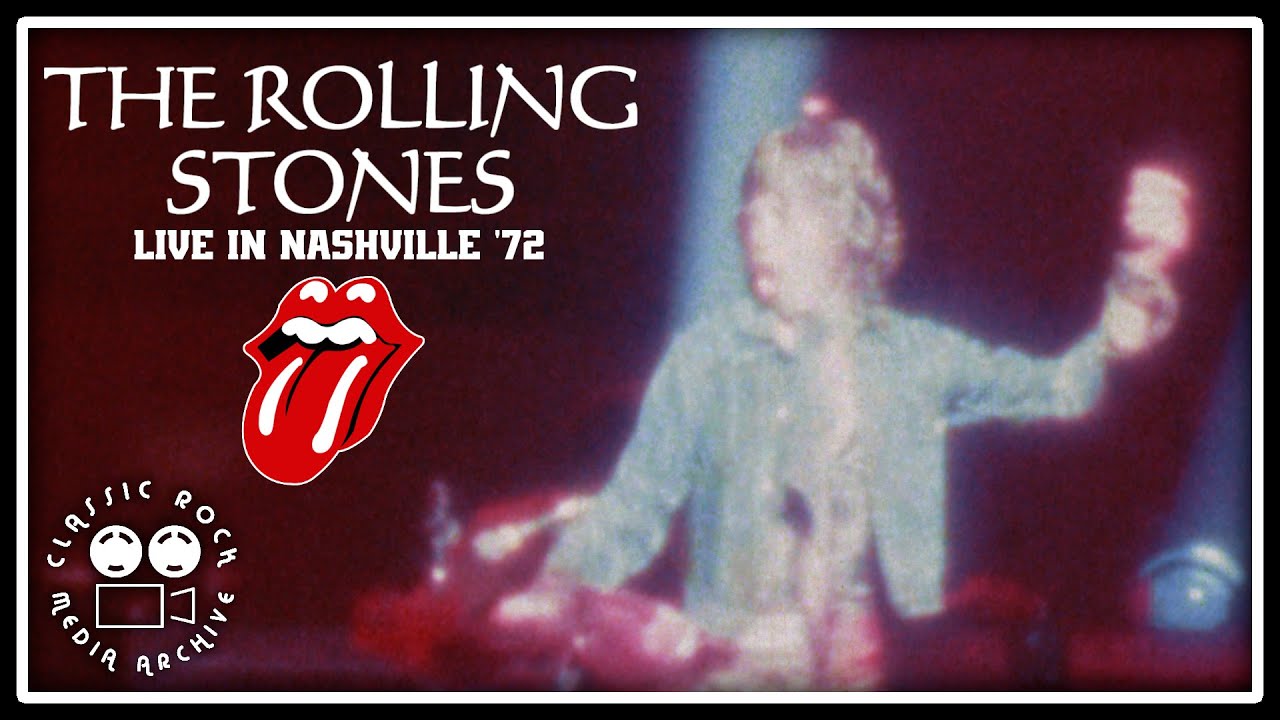 [UNSEEN] The Rolling Stones - Live in Nashville, TN (June 29th, 1972) - Super 8 Film