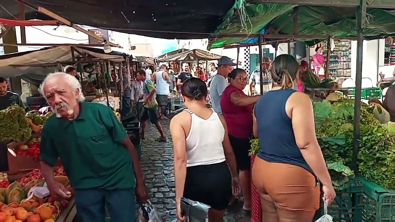 ANDANDO PELA FEIRA LIVRE DE ITABAIANA-PB 27/08/2024