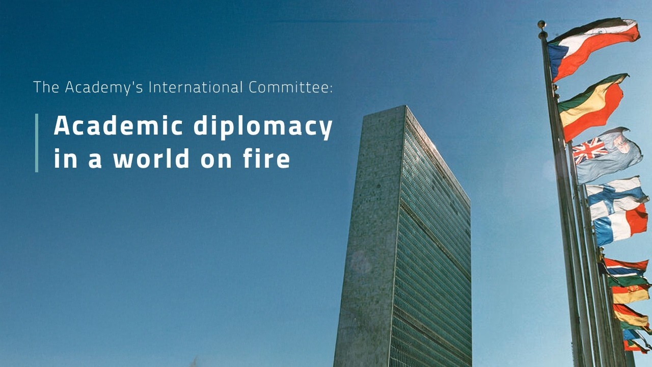 Academic diplomacy in a world on fire