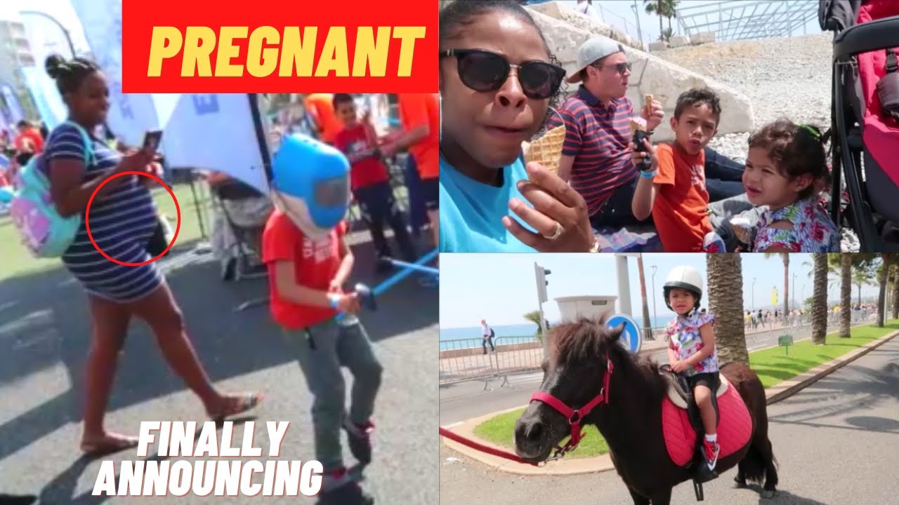 SURPRISE SHE IS PREGNANT || BABY NUMBER 3 || INTERRACIAL FAMILY VLOG