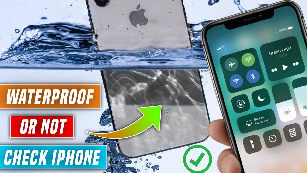 How To Check iPhone Waterproof Or Not | Which iPhone is Waterproof | iPhone Waterproof Test |