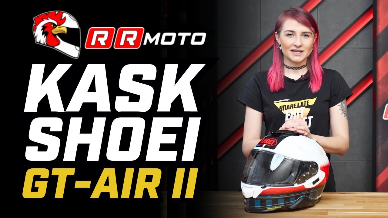 SHOEI GT-AIR II - integralny kask motocyklowy klasy premium