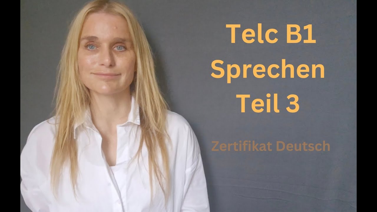 TELC🇩🇪B1 - 🗣️ Sprechen  Teil 3 - Etwas Planen - Thema: Samstag Abend etwas unternehmen