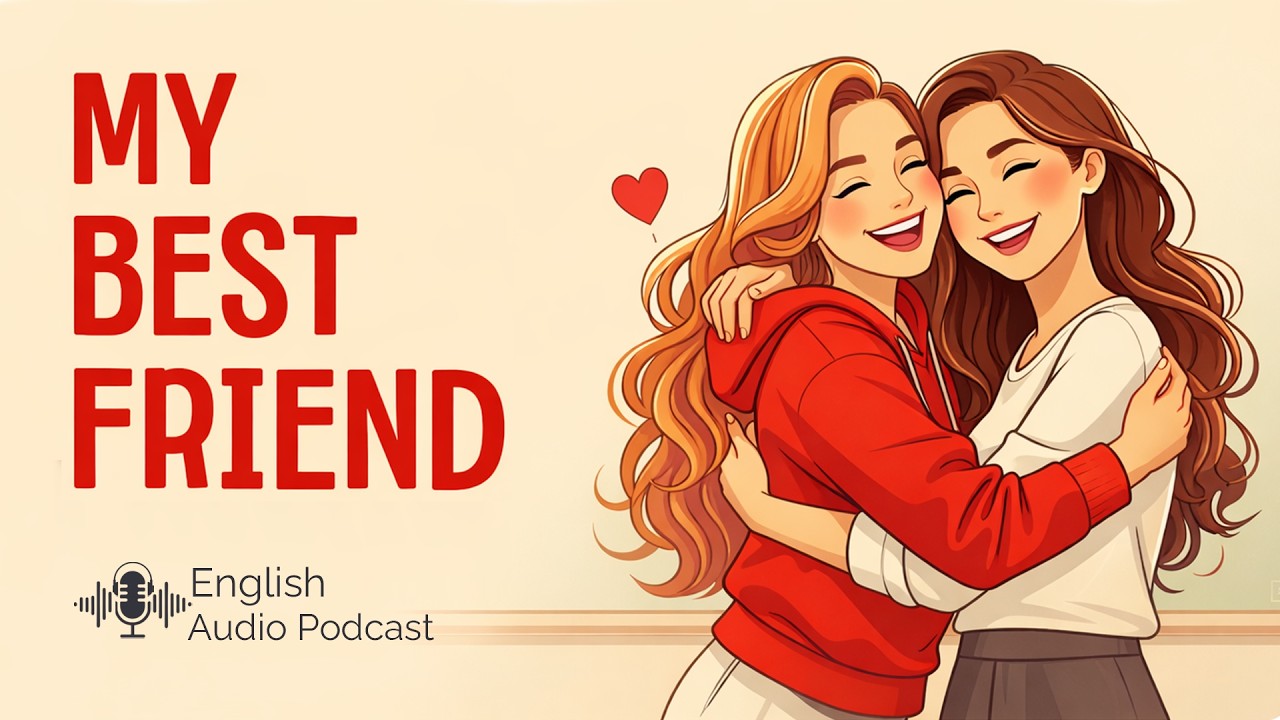 My Best Friend Story in English | Learn English by Listening | Slow English | English Audio Podcast