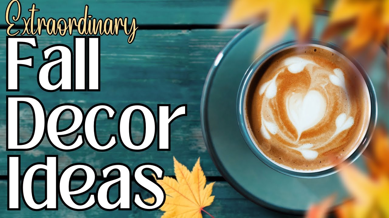 UNIQUE Fall Decor DIYs Which Will Make You Get Crafty TODAY!