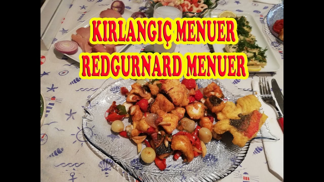 Kırlangıç Balığı Nasıl Pişirilir /Kirlangic Menuer Tarifi