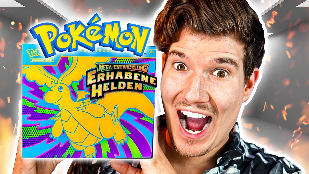 Ich öffne die NEUE Pokémon Erhabene Helden Top Trainer Box!