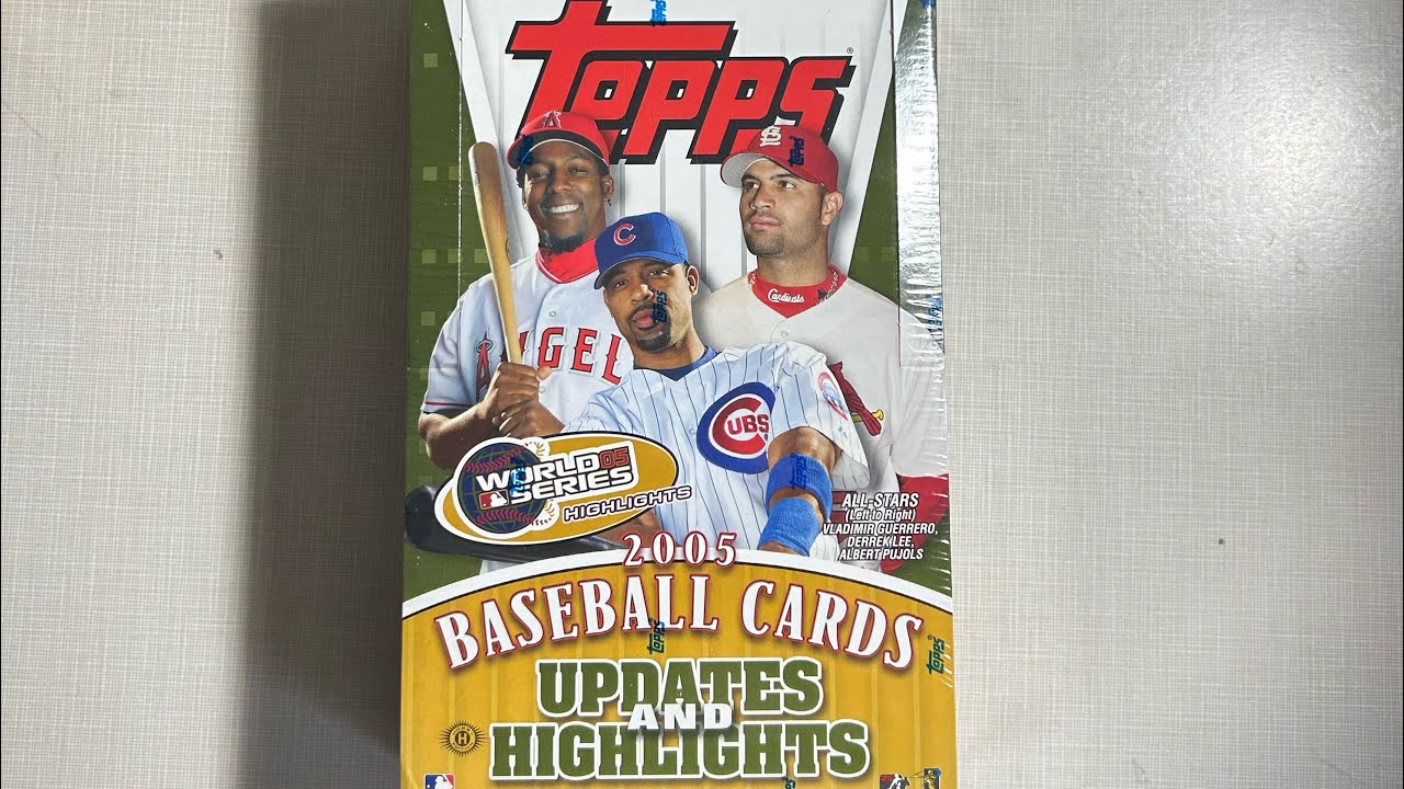 2005 Topps Update Hobby Box Opening Part 2- 500 Subscribers Special!
