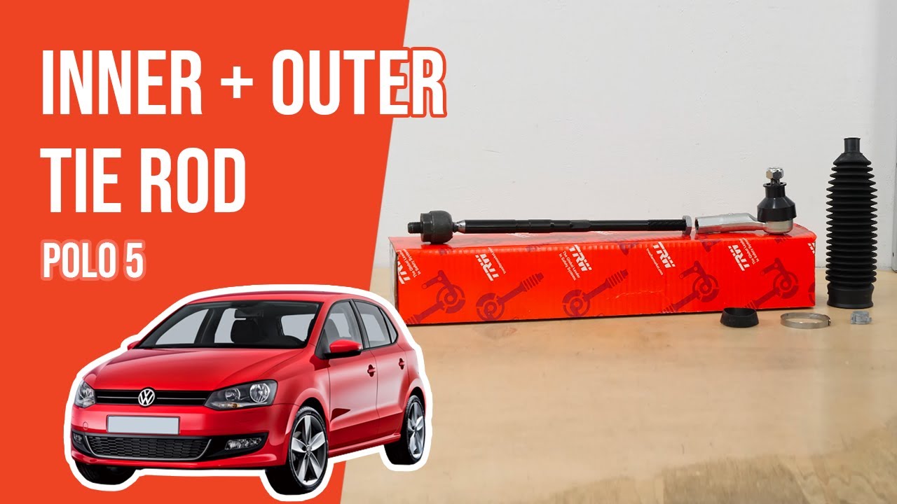 How to replace the inner and outer tie rod Polo mk5 🚗