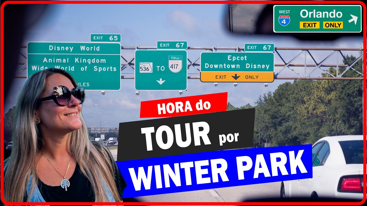 TOUR por WINTER PARK em ORLANDO na FLÓRIDA (DICA de VIAGEM)