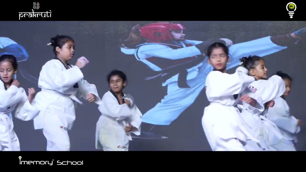 TAEKWONDO || PRAKRUTHI ANNUAL DAY || IMEMORY SCHOOL||NELLORE
