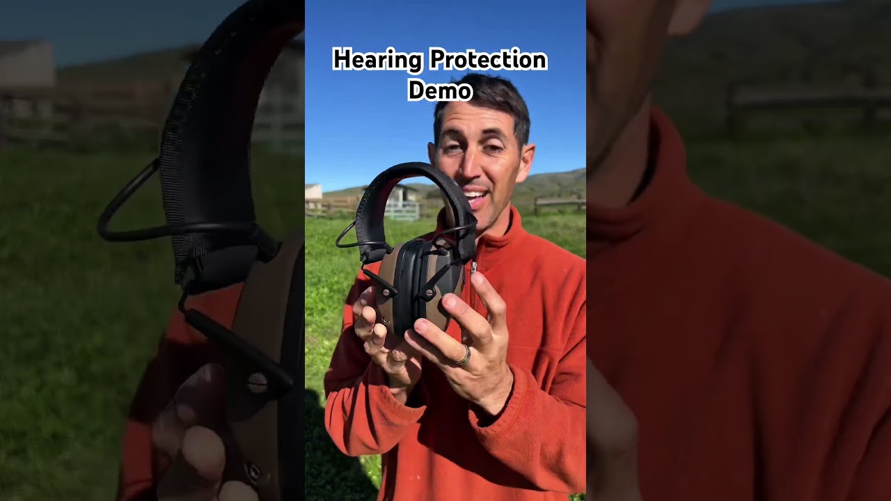 Hearing Protection Demonstration! 
