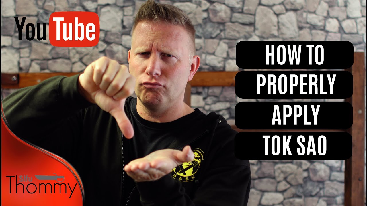 How to properly apply Tok Sao