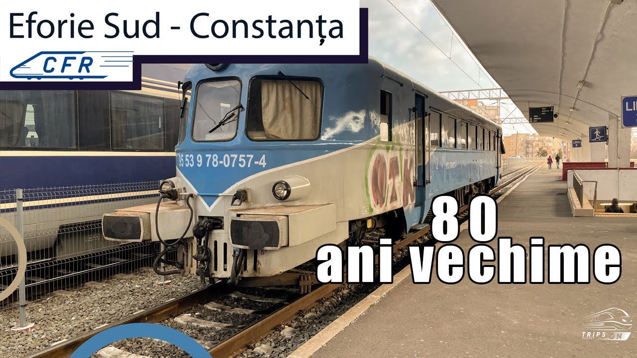 Calatorie cu CFR tren regio in 2022 - Malaxa de MUZEU