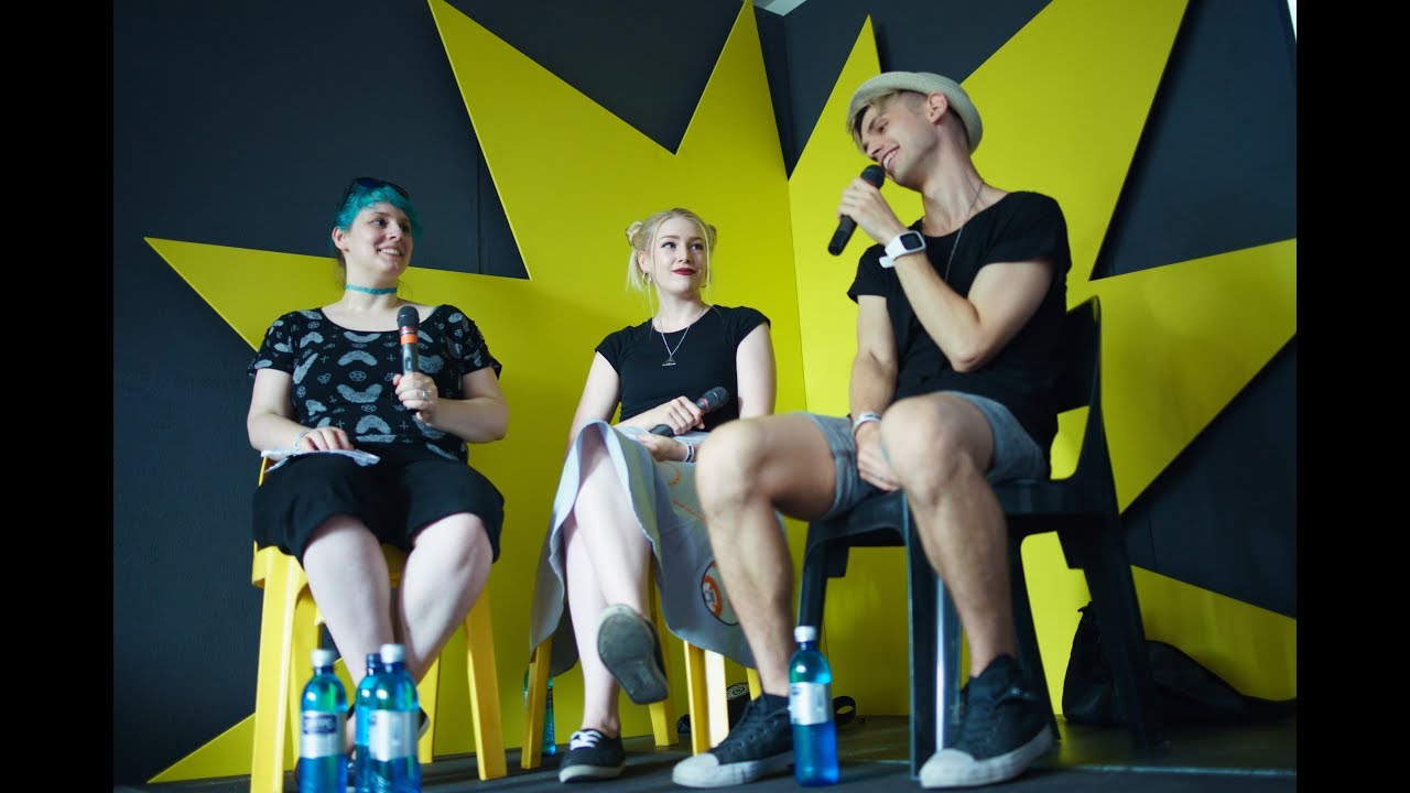 coldmirror, Liberiarium, KostasKind – Mental Health durch Fandom (TINCON Berlin 2018)