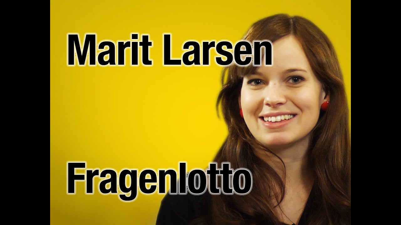 Marit Larsen: War das Rockstar-Leben zu stressig? - Fragenlotto