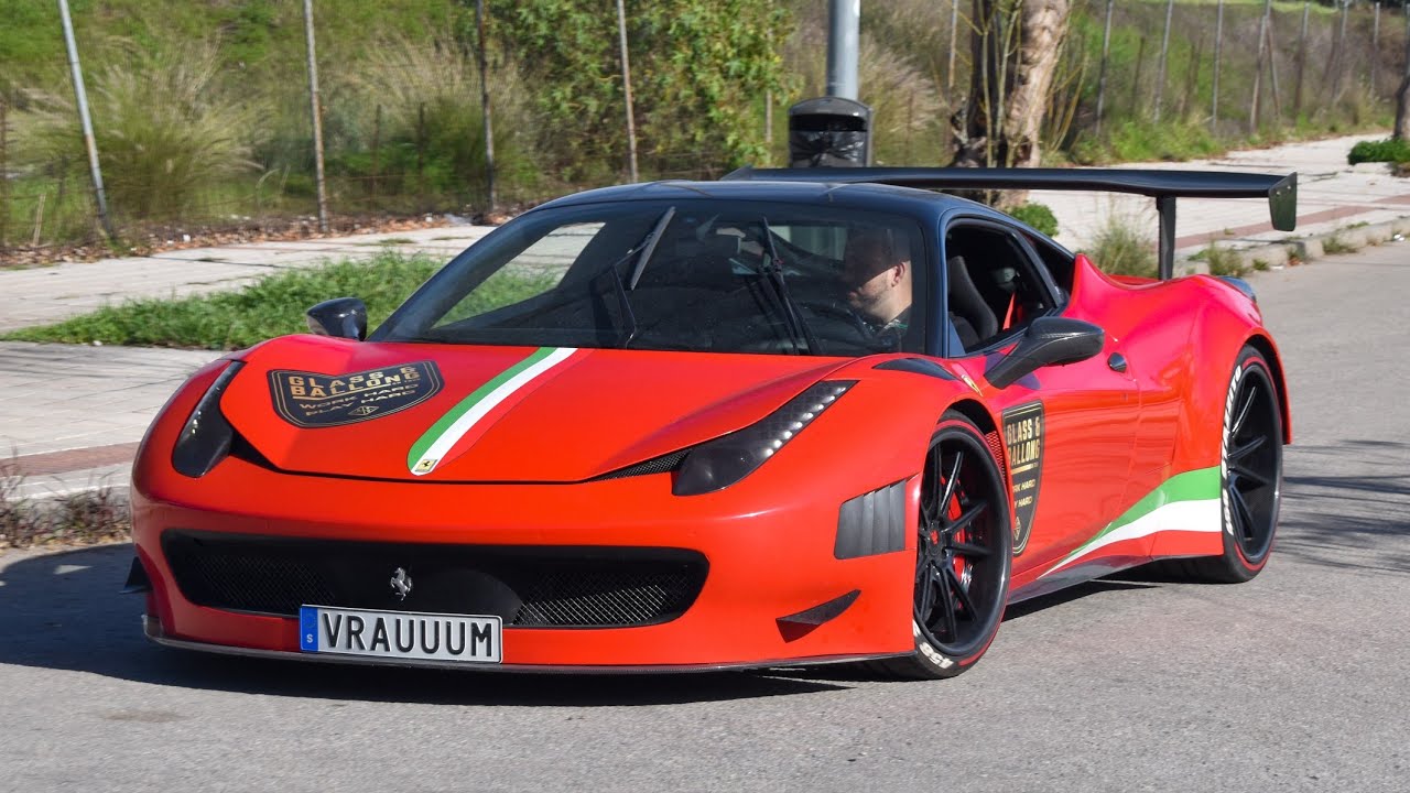 Supercars in Puerto Banus January 2023 [ 1 ] (458 Stazzito, AMG GTR, Vantage, Gallardo Spyder,...