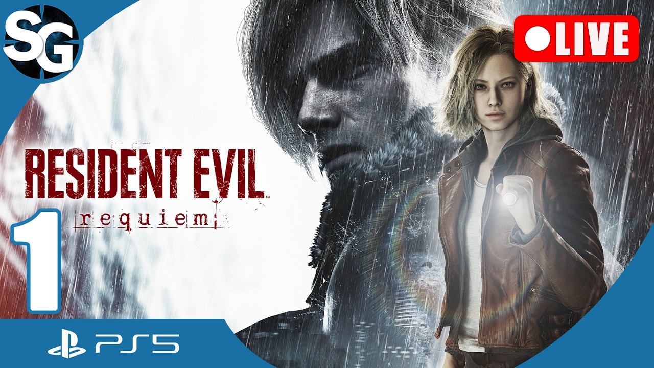 🔴 LIVE | RESIDENT EVIL 9 REQUIEM | Walkthrough Gameplay | Leon Kennedy & Grace | Session 1