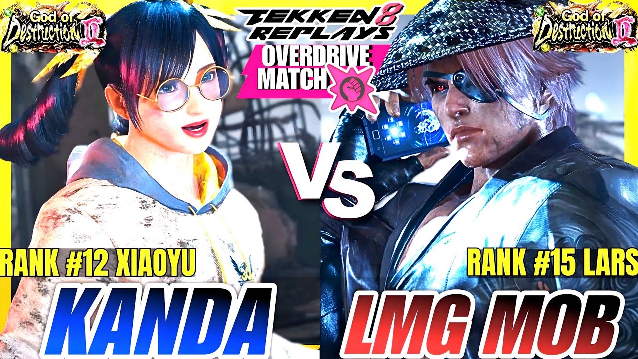 Tekken 8 - Kanda (Xiaoyu) vs LMG Mob (Lars) - Epic Ranked Match