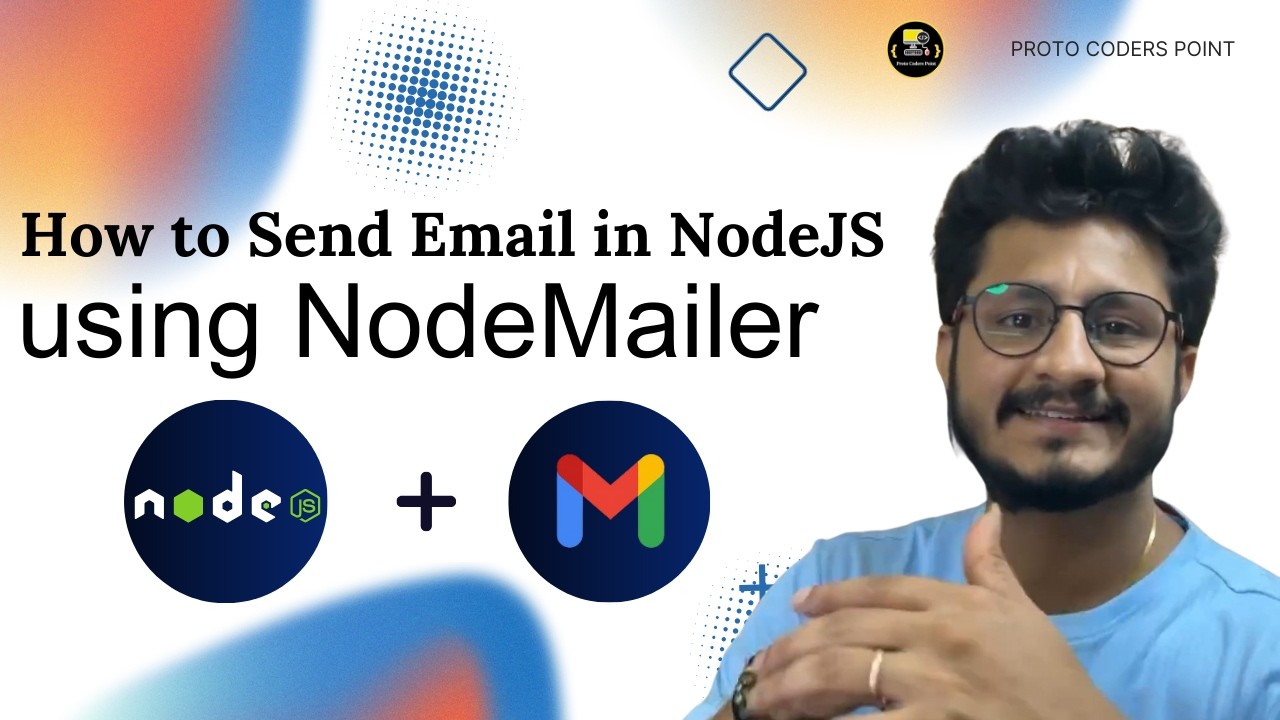 Насколько просто отправлять электронную почту в nodejs с помощью NodeMailer #nodejs #nodemailer