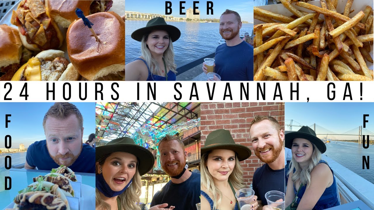 24 Hours in Savannah, Georgia! | Best Local Sliders & Rooftop Bar!