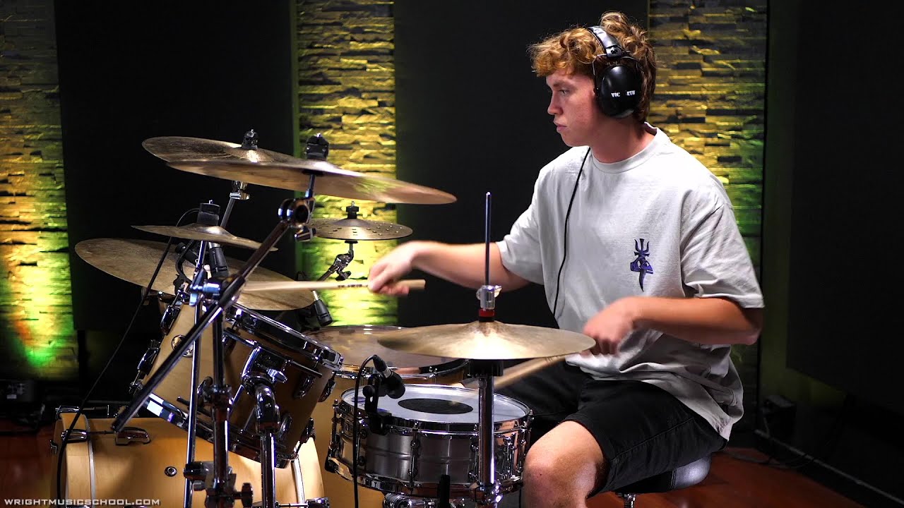 Wright Music School - Kalen Templer - Thank You Scientist - Mr. Invisible - Drum Cover