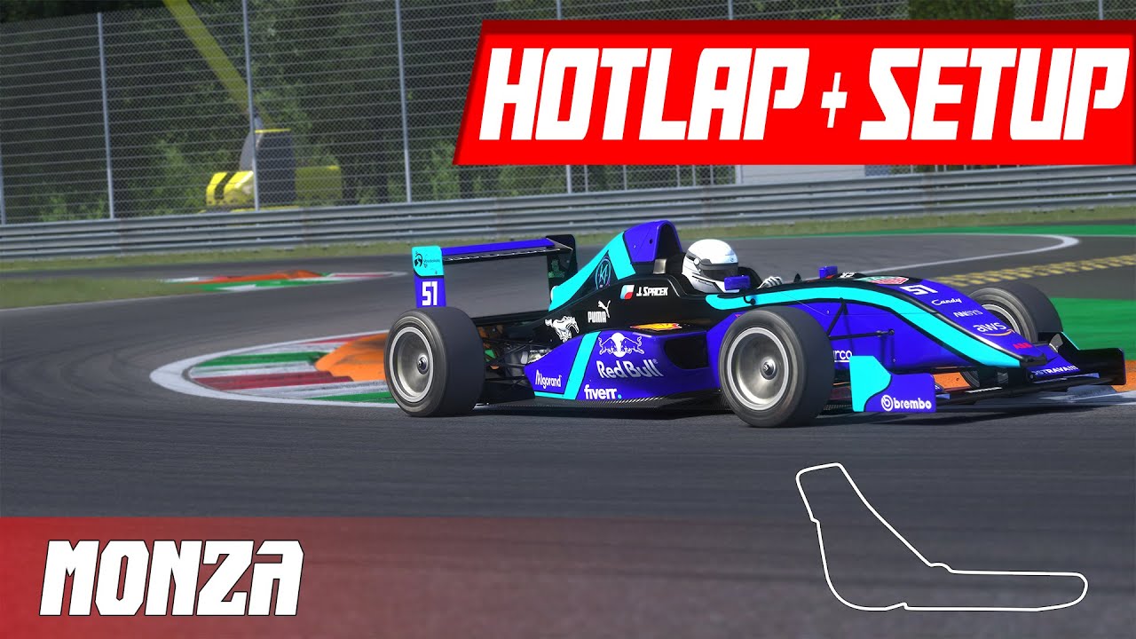 Assetto Corsa | Monza | Tatuus FA01 | 1:50.509 | + Setup