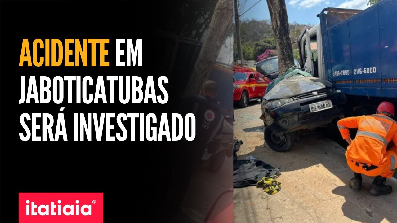 ACIDENTE NO CENTRO DE CIDADE DA REGIÃO METROPOLITANA DE BH DEIXA DOIS MORTOS