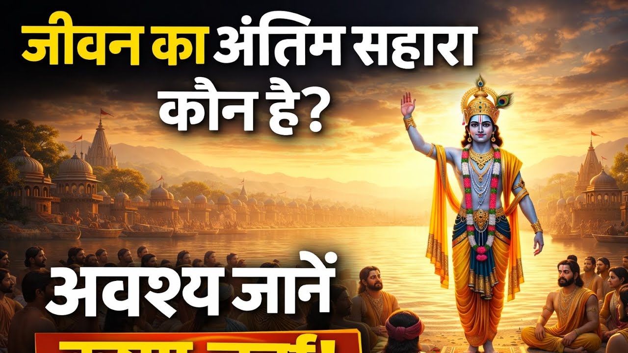 श्री कृष्णा बताते हैं कि जीवन का अंतिम सहारा कौनहै?#viral #motivation #story #वीडियो #🙏🙏🙏🙏🙏👌👌👍👍👌
