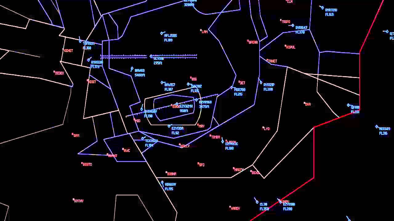 London Terminal Control - 134.125 - ATC w/Radar - 16/02/2014