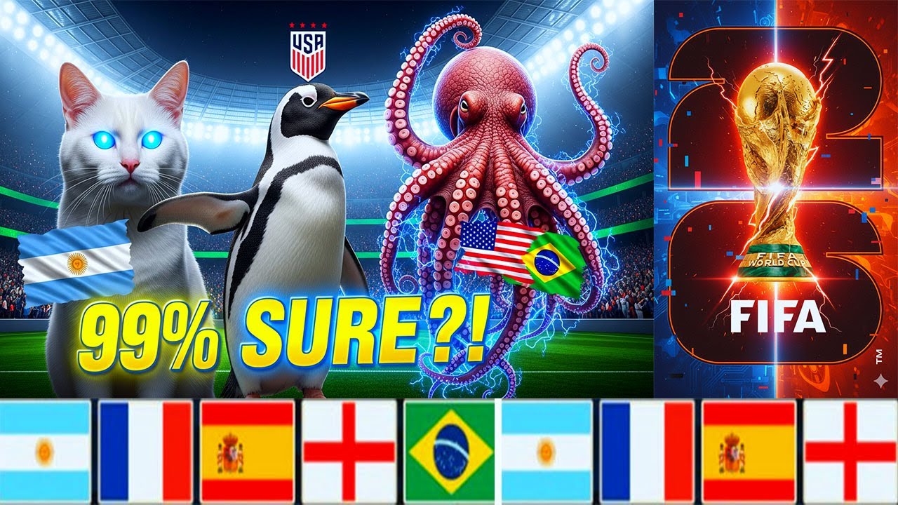 99% Sure! FIFA World Cup 2026 Triple Animal Prediction SHOCKS Worldwide!