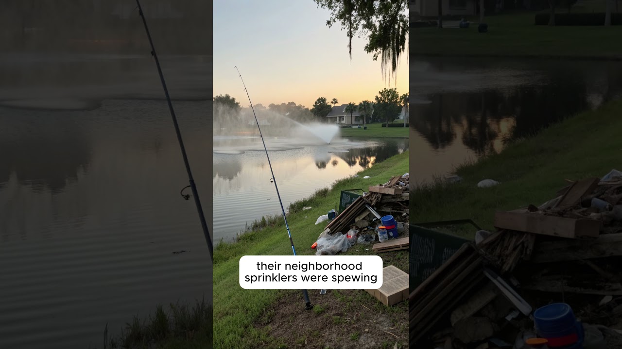 HOA Dumped Trash on My Fishing Spot on My Lake &mdash; Forgot Their Street Gets Irrigated From That Lake