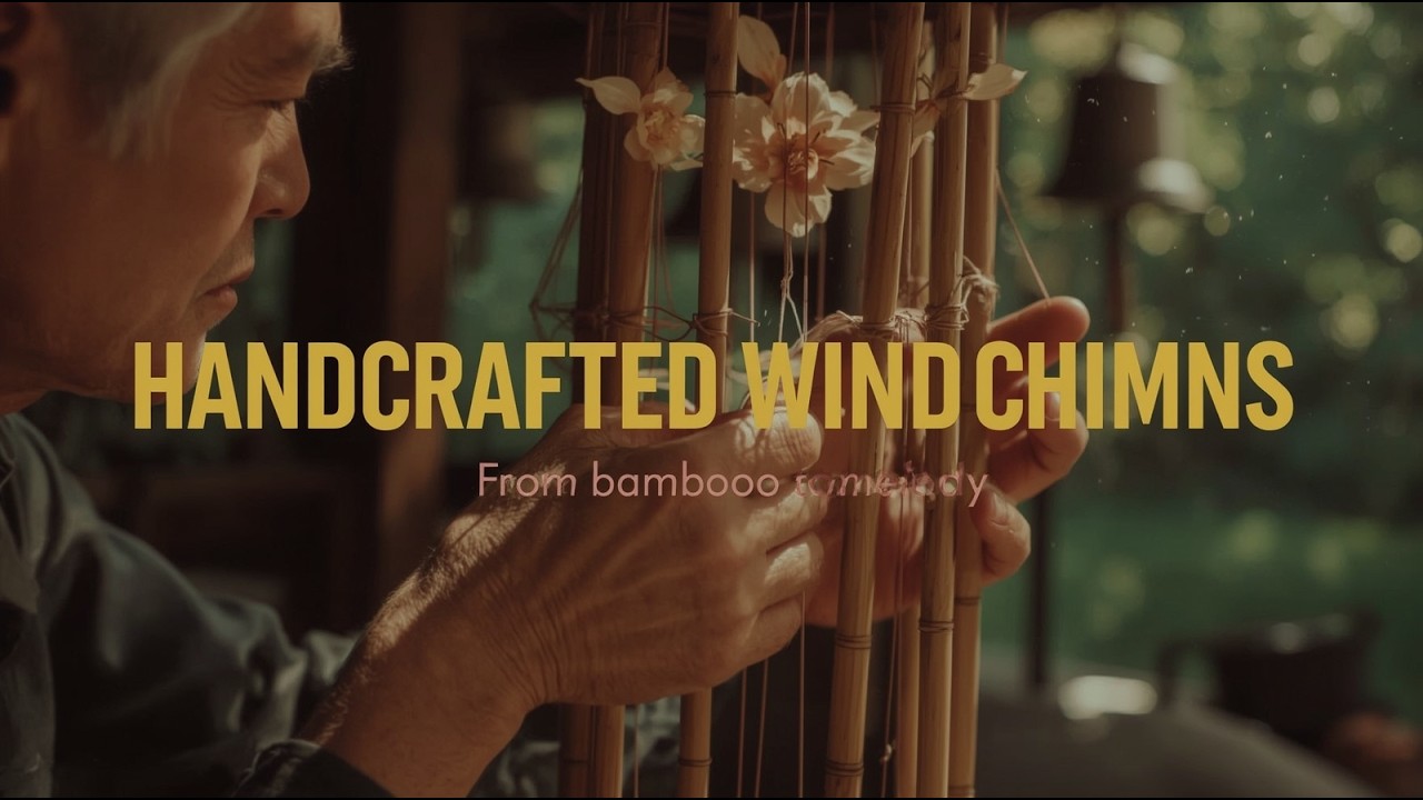 100% Handmade Bamboo WindChimes | A Forgotten Craft
