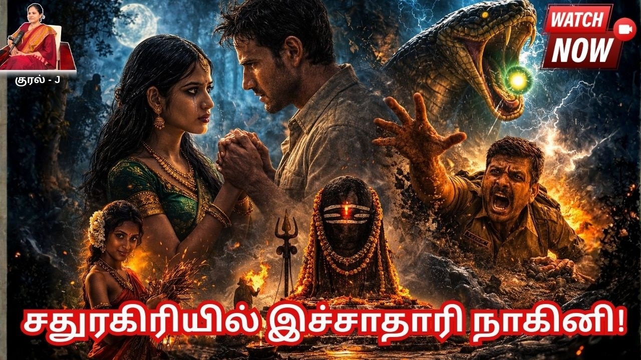சதுரகிரியில் இச்சாதாரி நாகினி 🐍 | Tamil Mystery Story | பெண்ணாகடம் பா. பிரதாப் | J Audio Book