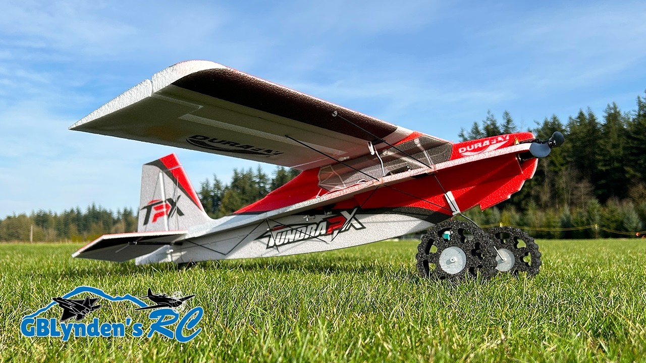 HobbyKing Durafly TundraPX Maiden Flight & Review | Profile 3D STOL Bush Plane