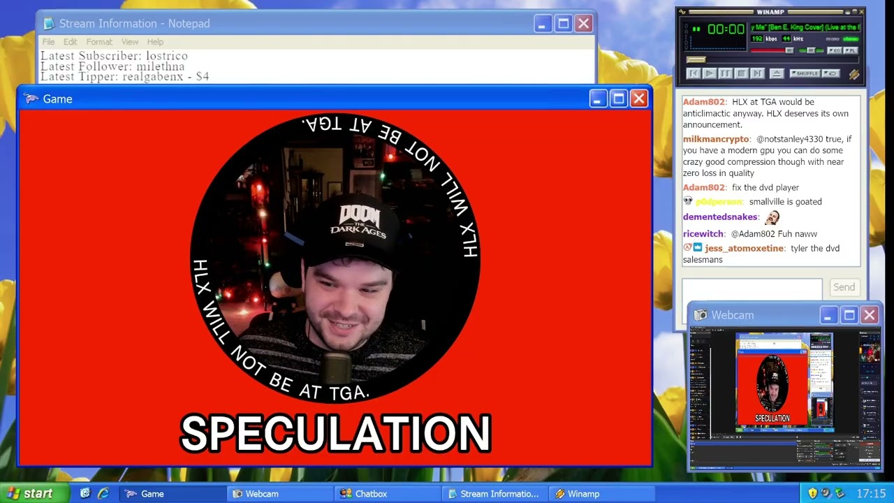 HLX IS NOT HAPPENING TODAY - Reacting to TGA - Special Events