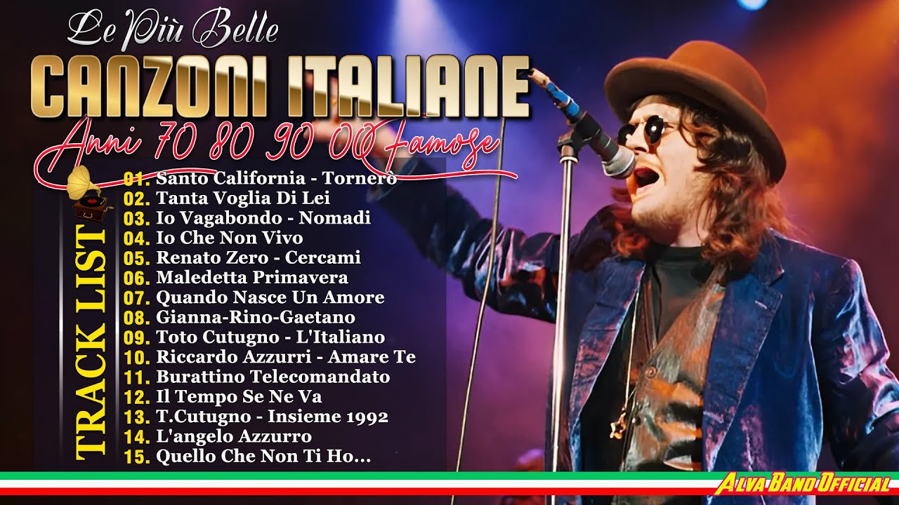 LE PIÙ BELLE CANZONI ITALIANE DI TUTTI I TEMPI 🎷 MUSICA ITALIANA ANNI 70 80 90 E 00 I MIGLIORI