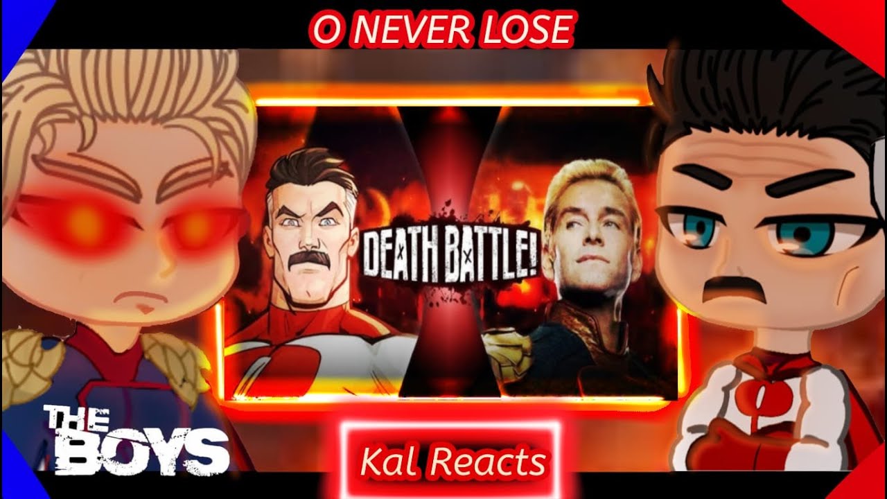 The Boys React to|| Omni man vs. Homelander || Gacha🇺🇸🇧🇷 | Ingl&ecirc;s/br|