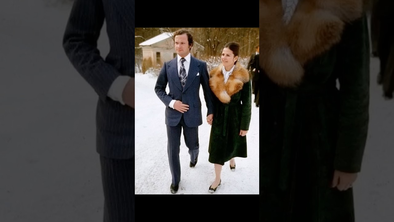 King Carl Gustaf and Queen Silvia of Sweden before their wedding❤️. 📷?. #vintage #oldstyle #beauty