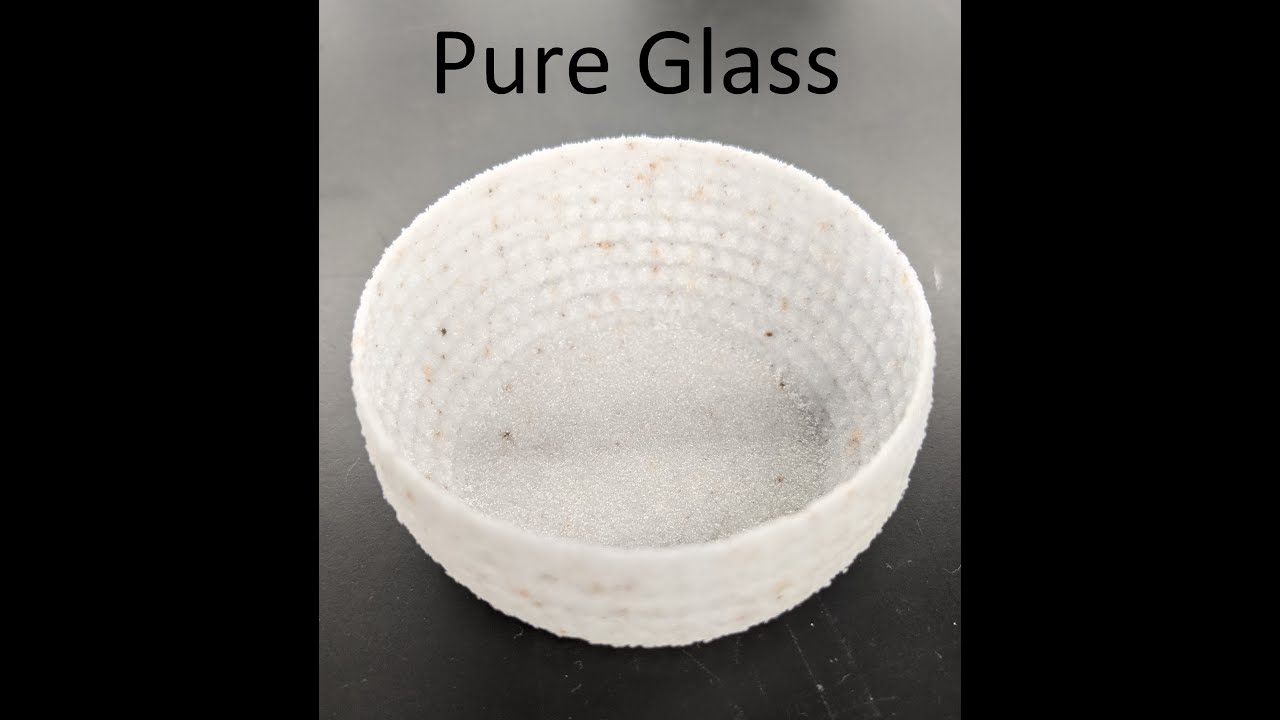 How to 3D print in Glass with an FDM 3D printer