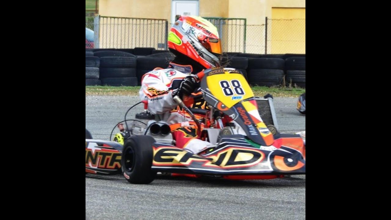 Daytona raceway Cyprus. KZ2 testing