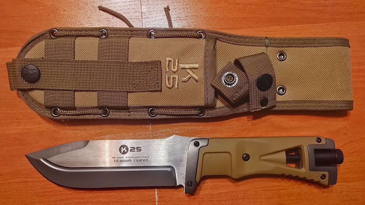 Nóż survivalowy RUI K25 32071 Tactical Albainox [sub]
