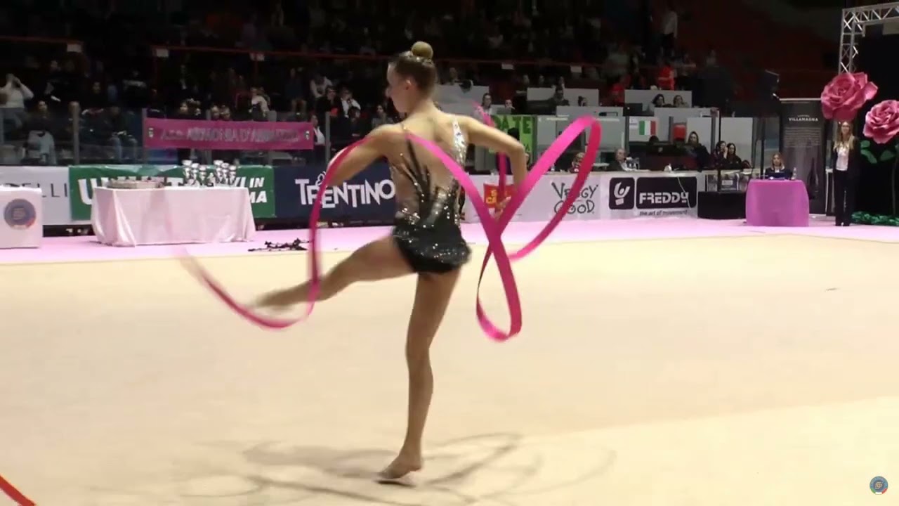 Chiara Badii (Italy) Cinta/Ribbon 1ª Prueba de la Serie A 2024