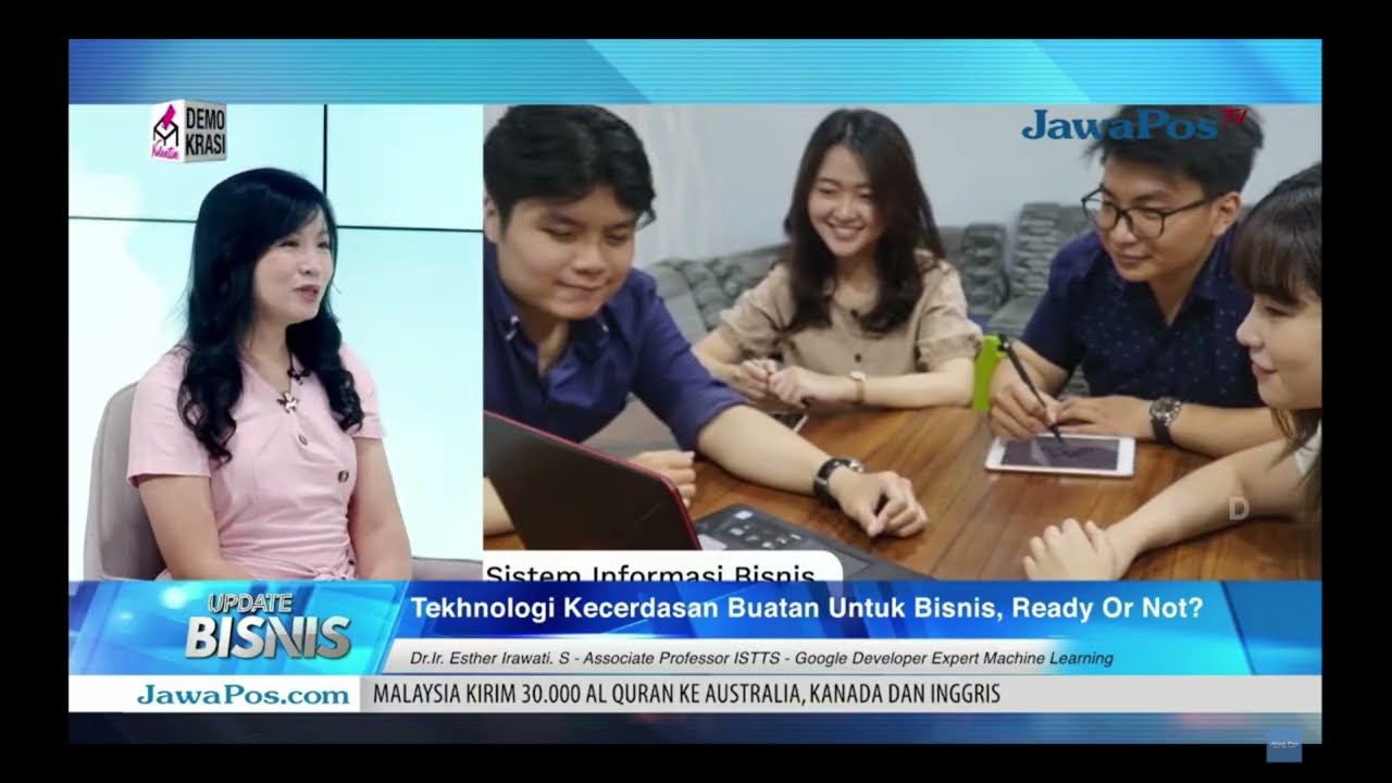 Generative AI for Business Insights at JawaPos TV Update Business