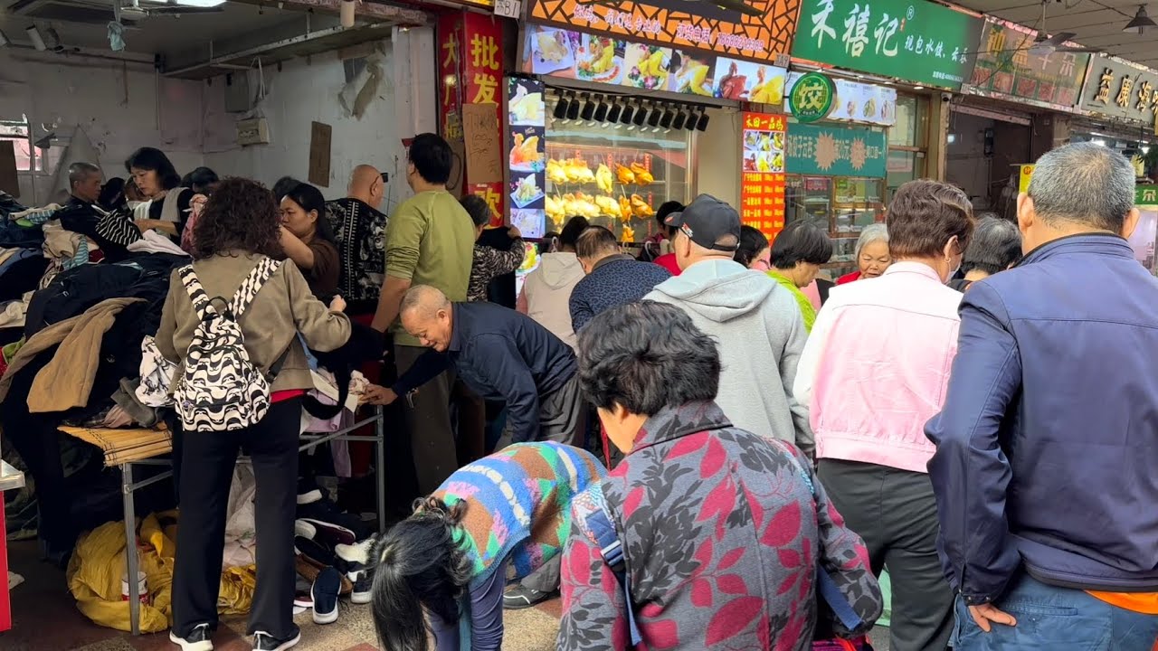 廣州傳統集市-沙園市場早市，現狀紀實？北上食玩買參考 RawGeoCulture