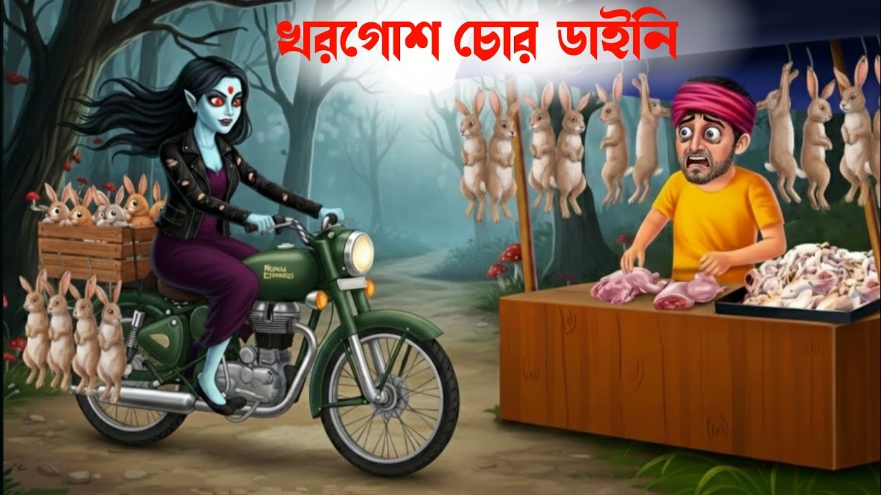 খরগোশ চোর ডাইনি | Rabbit Thief Witch | Bhuter golpo | Horror story | Bengal bhuter golpo 