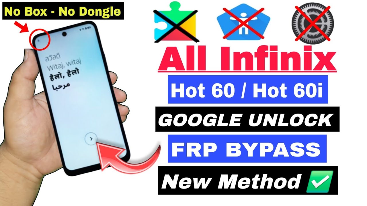 Infinix Hot 60/ Hot 60i : GOOGLE/FRP BYPASS | ANDROID 15 Update - 100% Working New Method (2026)