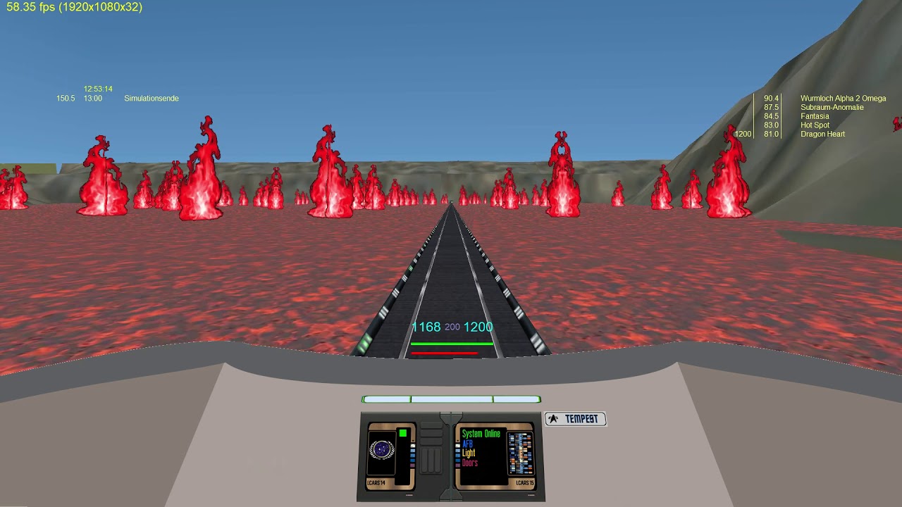 Loksim3D Überschallzug
