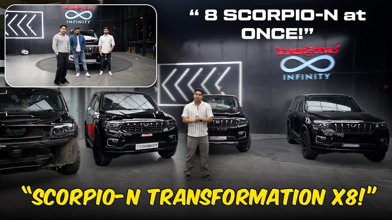 Scorpio Houseful Day at INFINITY🔥🔥 - Infinity Detailing Devils 